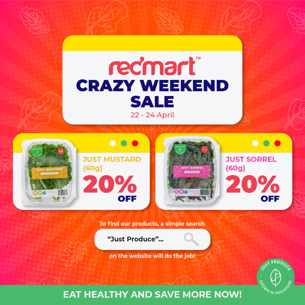 Redmart Crazy Weekend Sale