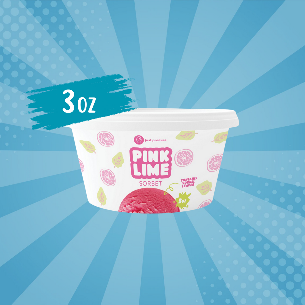 Fun Sized Pink Lime Ice Cream (3oz)