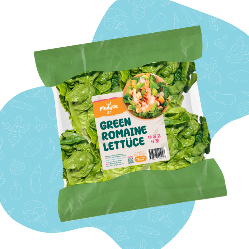 Green Romaine Lettuce - 200g