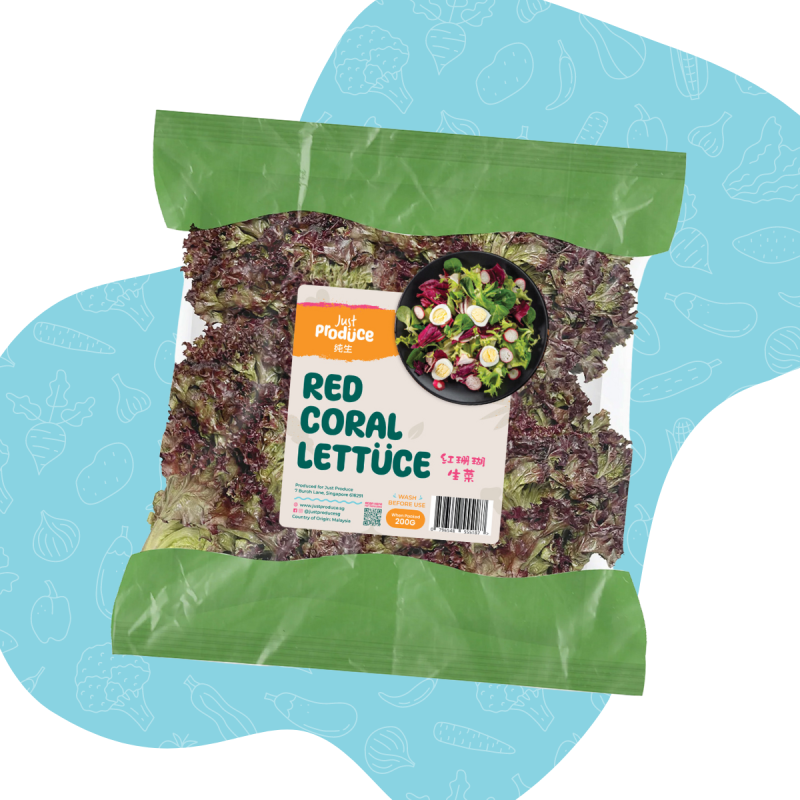 Red Coral Lettuce - 200g