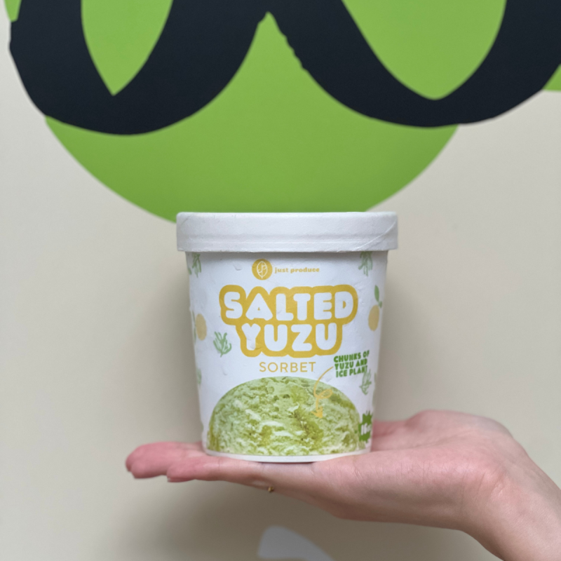 Salted Yuzu Sorbet - 16oz